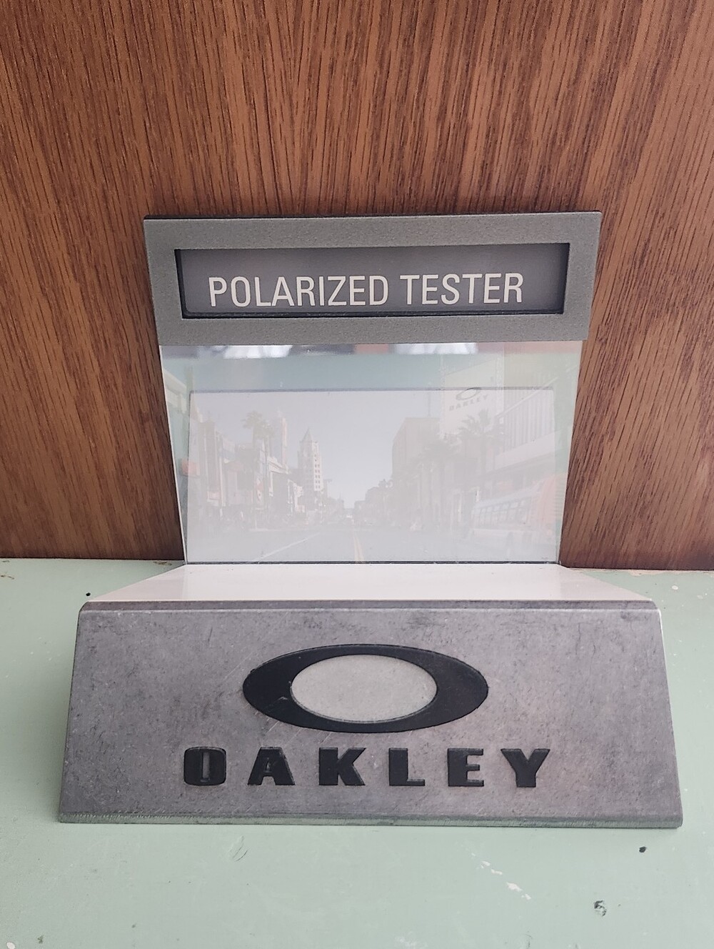 Oakley Polarized Tester Display - Silver Gray